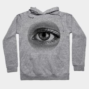 Monochromatic Eye Hoodie